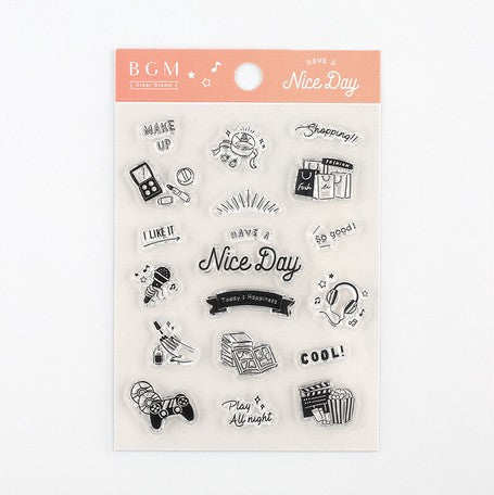 Nice Day - Clear Stamp