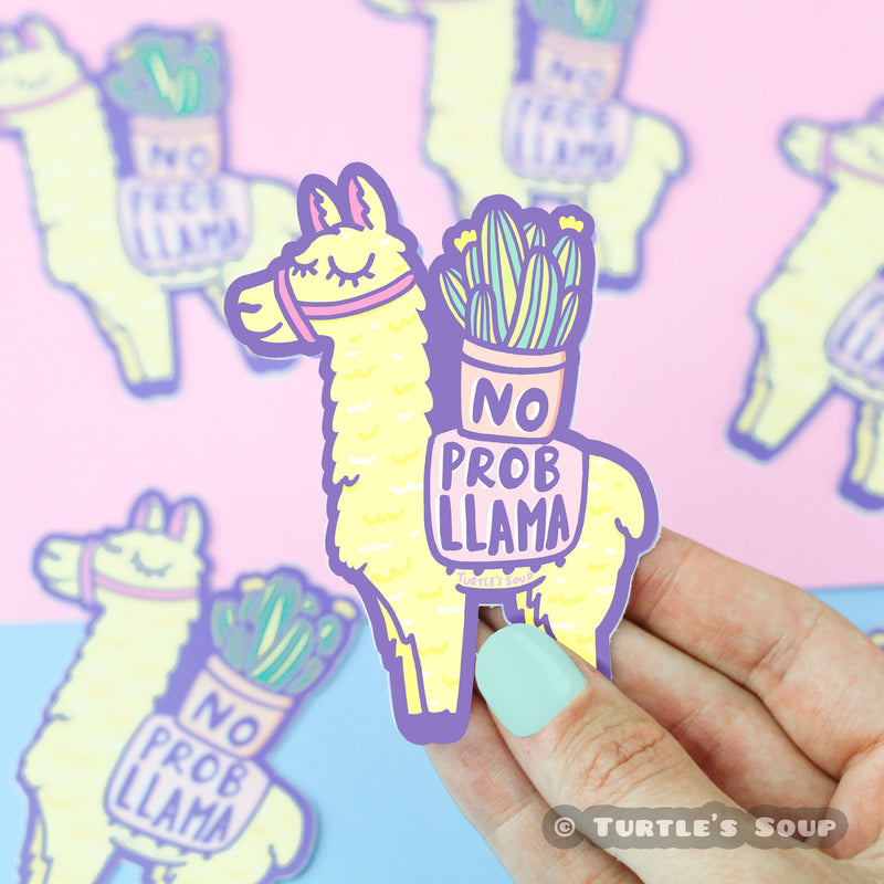 No Prob-Llama | Vinyl Sticker