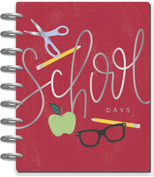 Undated Classic Teacher Happy Planner® - School Days - 12 Months