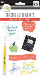 Teacher - 5 Sticker Sheets