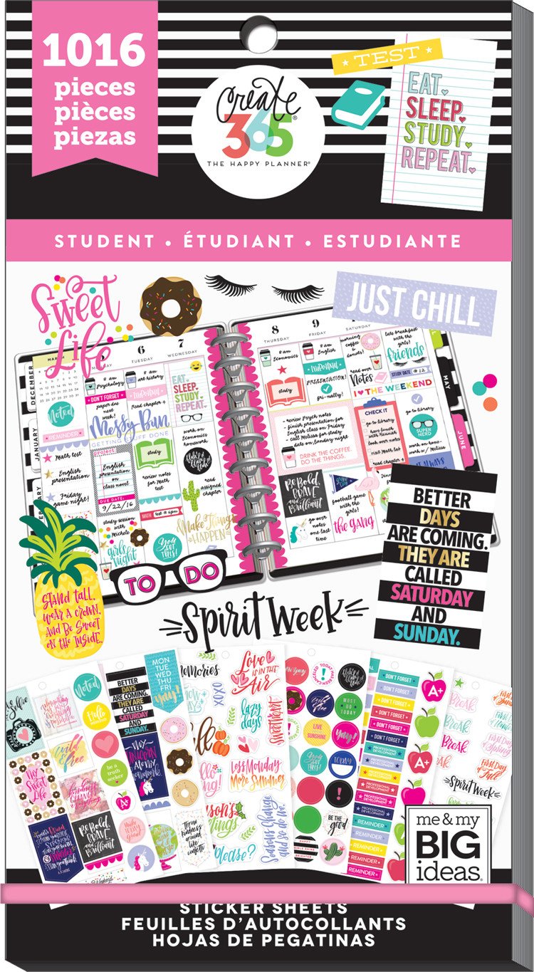 Value Pack Stickers - Sweet Life - Student