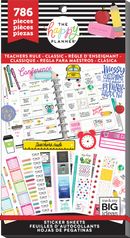 Value Pack Stickers - Teachers Rule - Classic Teacher