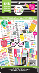 Value Pack Stickers - Teachers Rule - BIG Teacher