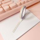 Pastel Rainbow Skinny Moonlight | Washi