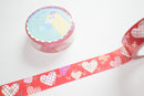 Patterned Heart Bow | Washi
