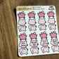 Piggy Bank Foldover | Sticker Sheet