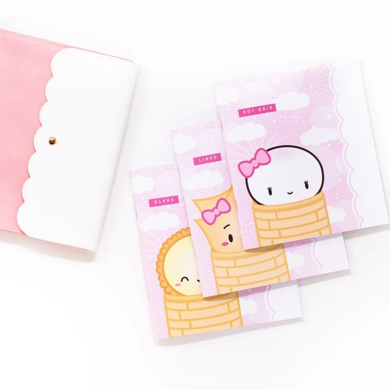 Wonton of Pink - Notebooks - A5W