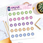 Planner Discs | Sticker Sheet