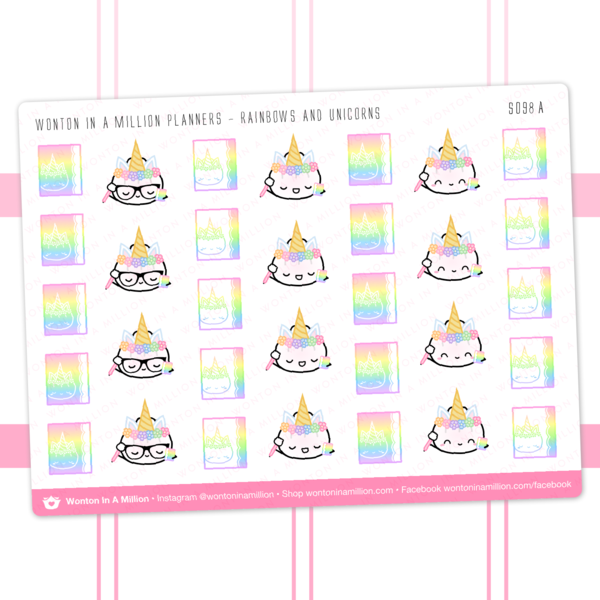 Planners  | Sticker Sheet (5 options)