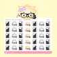 Planners  | Sticker Sheet (5 options)
