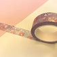 Purple Holographic Flowers | Washi