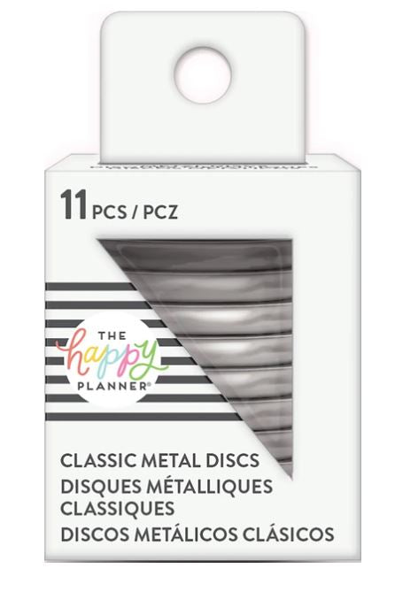 METAL Expander Discs - Silver