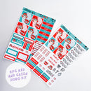 RPG Emoti (Red/Green) | Hobonichi Cousins Kit