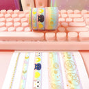 Rainbow Moon Princess | Washi (Set of 4)