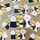 Raise Pawsitivity | Vinyl Sticker