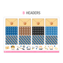 Wizard Houses - Ravenclaw | Weekly Vertical Kit