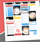 Retro Galaxy | Vertical Kit