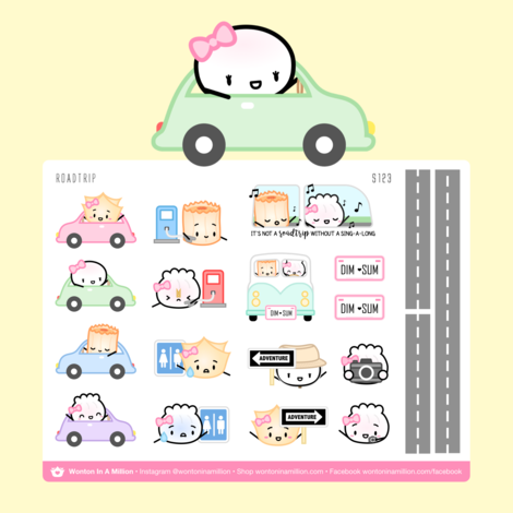 Roadtrip | Sticker Sheet