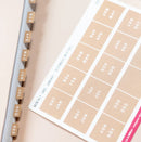 Tabs - Months - Neutral