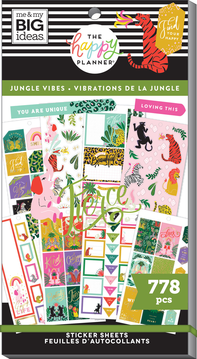 Value Pack Stickers - Jungle Vibes