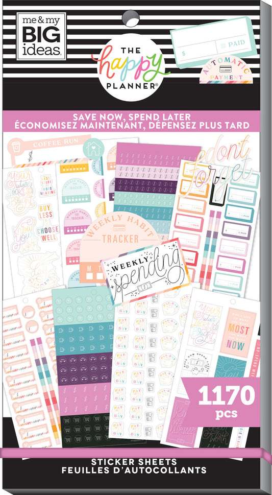Value Pack Stickers - Save Now Spend Later
