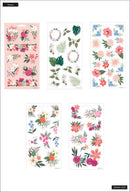 Spring Florals - 5 Sticker Sheets