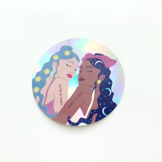 Sisters by Katarina Samohin (Collab collection Holo Sticker)
