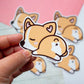 Sleepy Corgi | Sticker