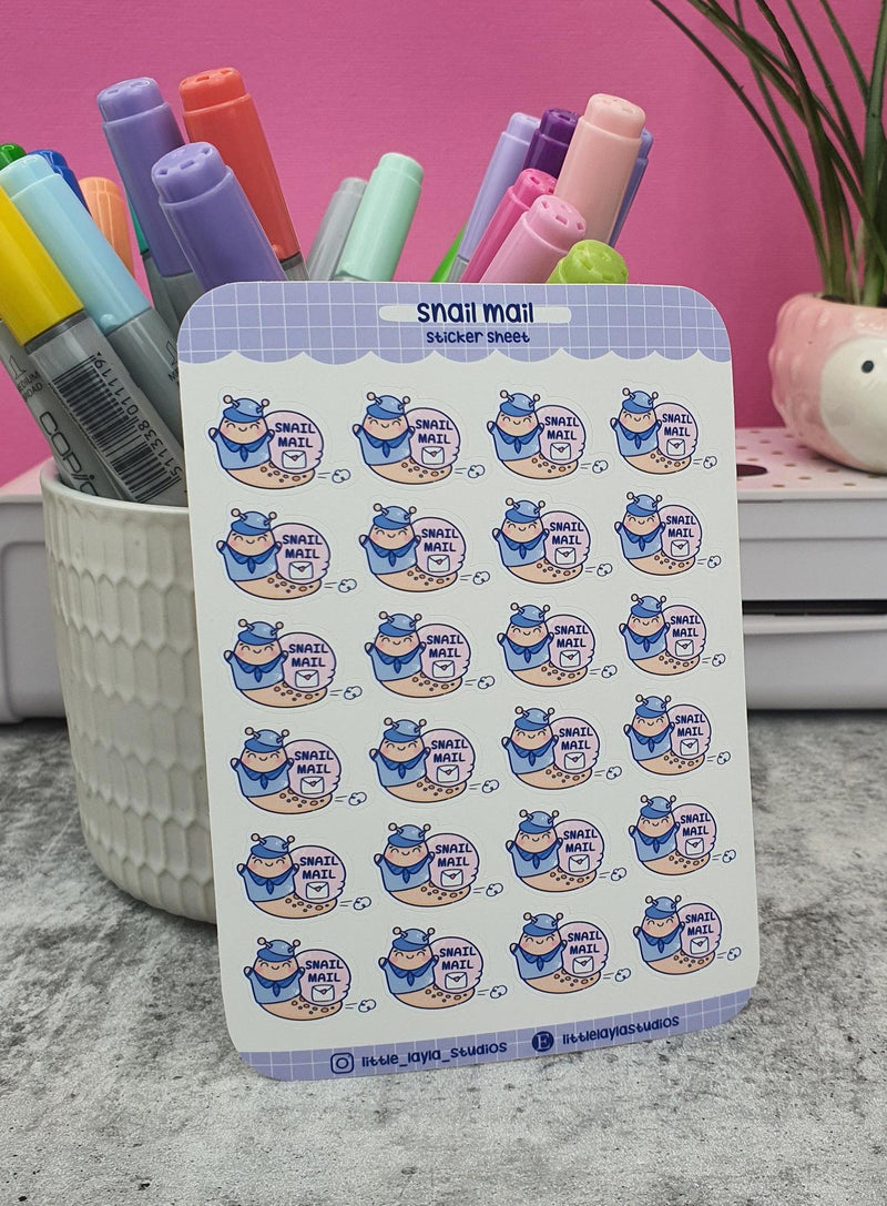 Snail Mail | Sticker Sheet