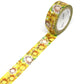 Foiled Sunflower Washi Tape