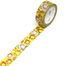 Foiled Sunflower Washi Tape