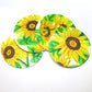Sunflower Paper Coasters