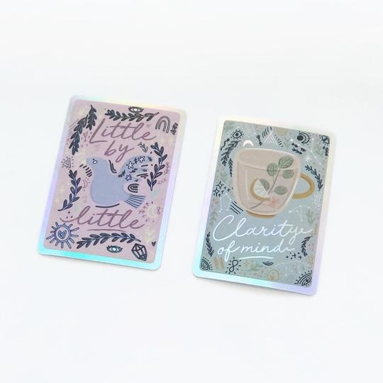 Tarot Cards - Holographic Sticker