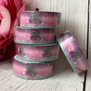 Teal/Purple Floral Moon | Washi