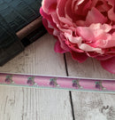 Teal/Purple Floral Moon | Washi