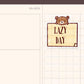 Teddy Note Sticker | Sticker Sheet