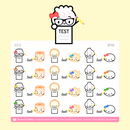 Test Day | Sticker Sheet