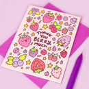 Thank You Berry Much | Note Card