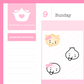 Thinking Emoji | Sticker Sheet