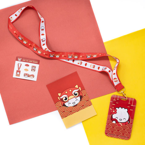 [Day 12] Year Of The Tiger 2022 | Lion Dance Lanyard with ID Case