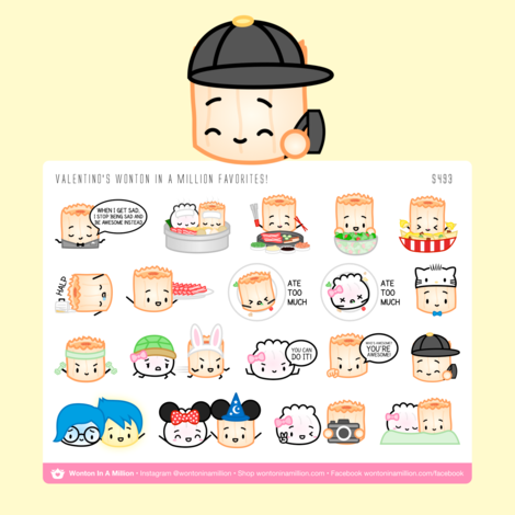 Valentino's Faves | Sticker Sheet