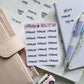 Vitamins | Sticker Sheet
