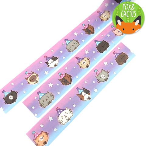 Party Cats - Washi