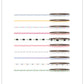 Pastel Skinny Washi Tape