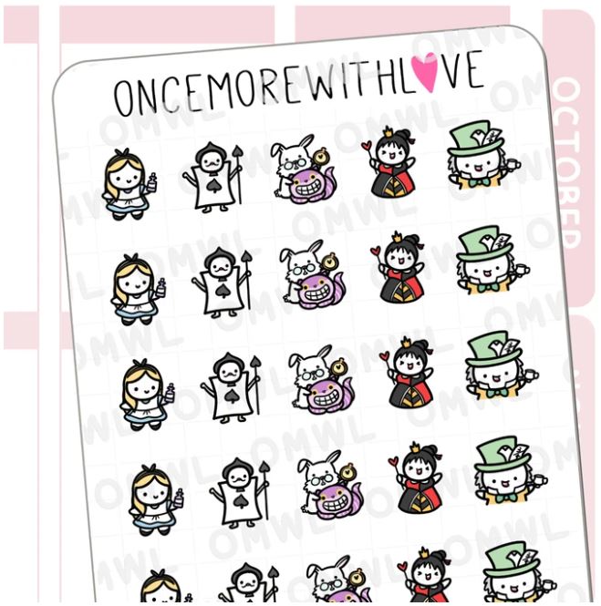 We're All Mad Here | Sticker Sheet