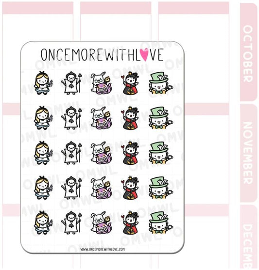 We're All Mad Here | Sticker Sheet