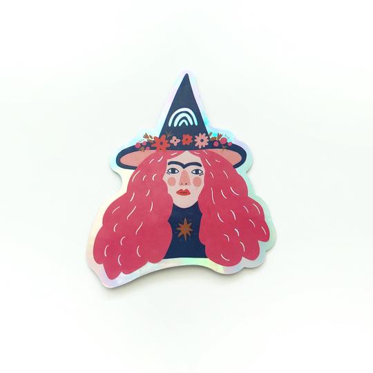 Witch - Holographic Sticker