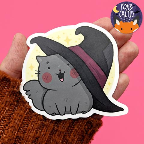 Witchy Hat Cat | Vinyl