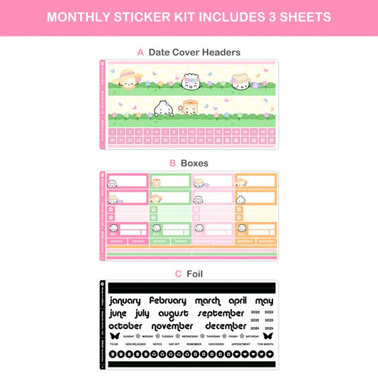 Spring Garden | Monthly A5W