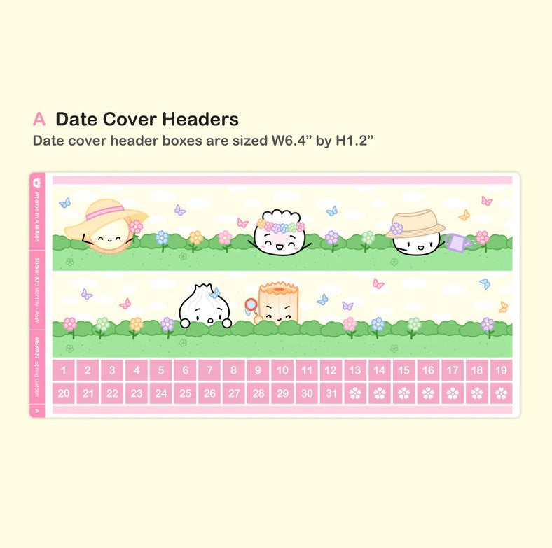 Spring Garden | Monthly A5W